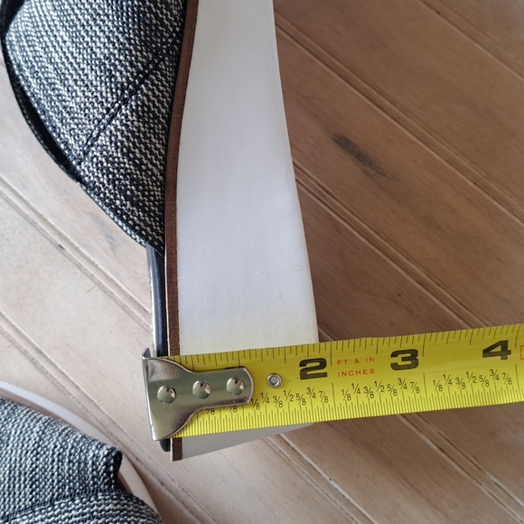 ED Ellen Degeneres Svetlana Cross Strap Knit Wedge Platform Sandals Slide - Picture 10 of 13